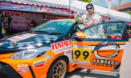 คอมแพ็ค เบรก สนับสนุนนักแข่งตะลุยศึก Toyota Motor Sport 2018 รุ่น Vios One Make Race